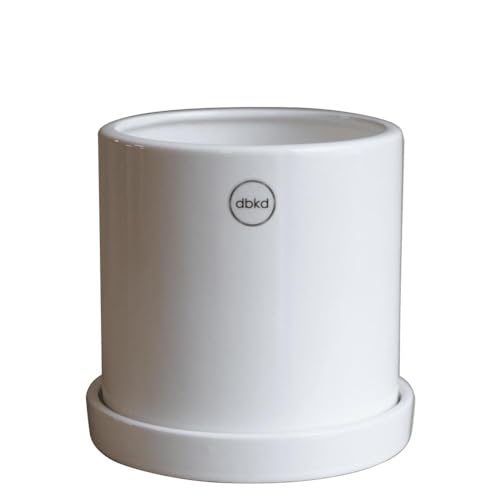 DBKD Grow Pot White Ø 13cm, high 13cm (Barrel 14cm) von DBKD