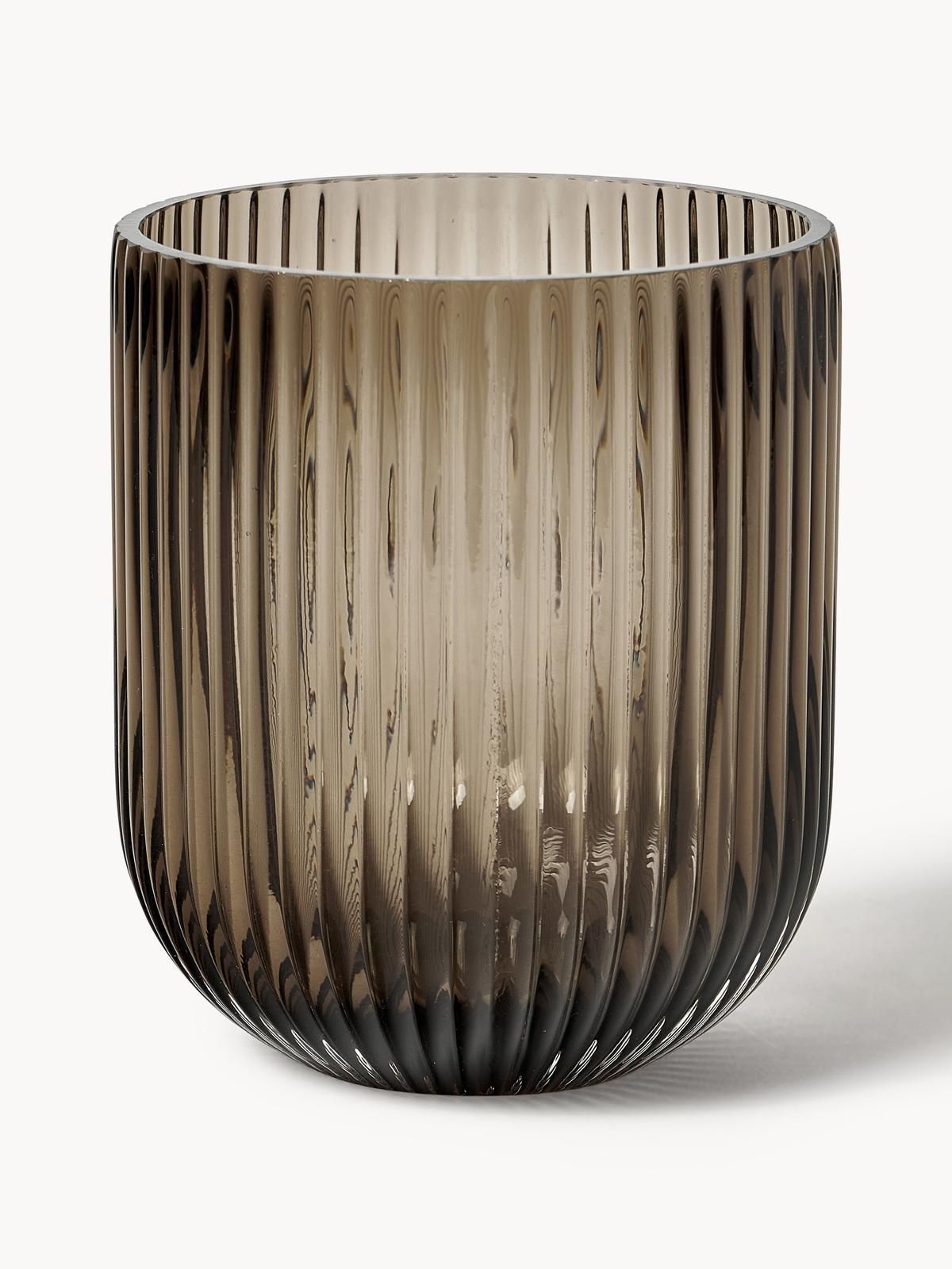 Glas-Vase Simple Stripe, H 14 cm von DBKD