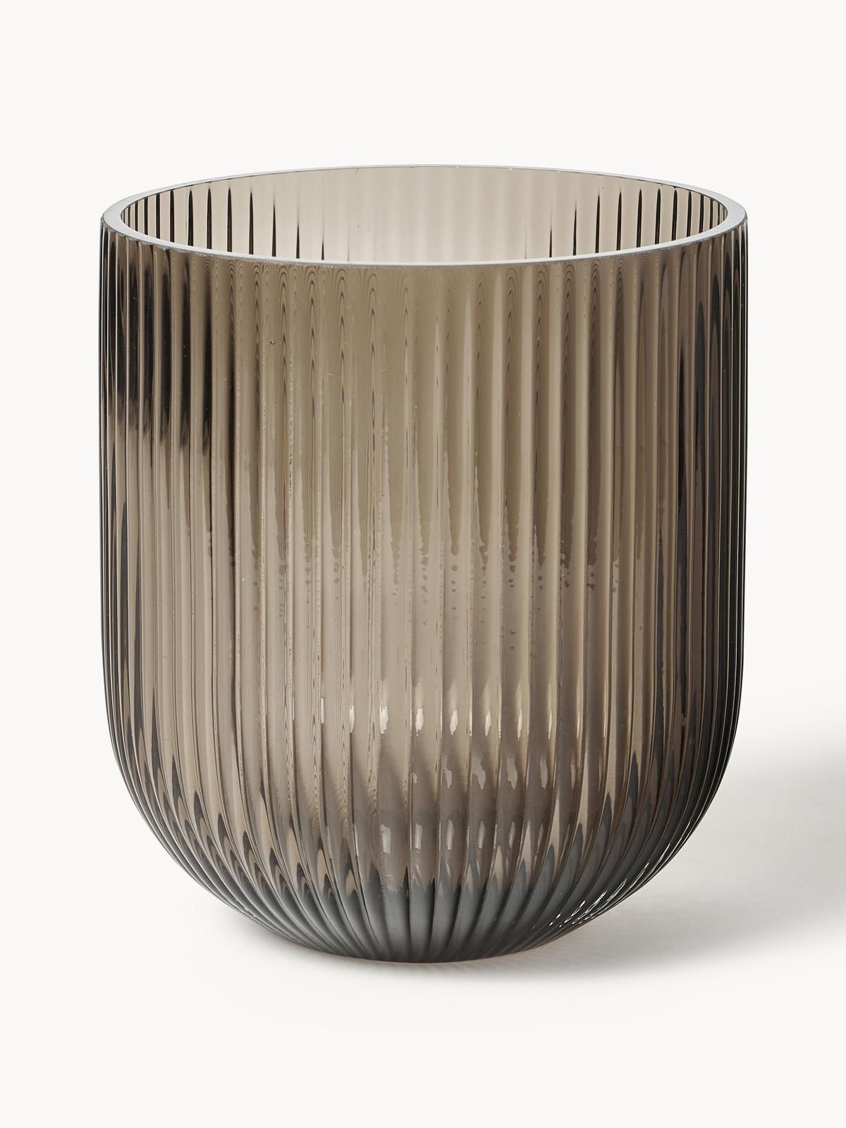 Glas-Vase Simple Stripe, H 18 cm von DBKD