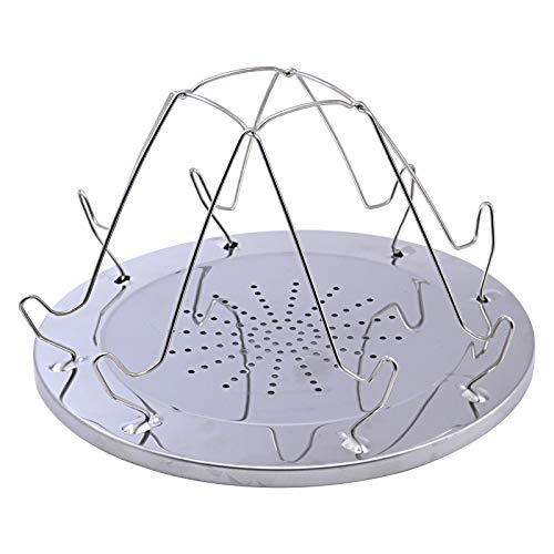 DBOO Campingkocher Toaster 9 Zoll Faltbar 4 Scheiben Toaster Tablett Toast Rack Herd Tragbarer Outdoor Toaster Edelstahl Camping Toaster Rack DBOO Campingkocher Toaster 9 Zoll Faltbar 4 Scheiben Toaster Tablett Toast Rack Herd Tragbarer Outdoor Toaster Edelstahl Camping Toaster Rack von DBOO
