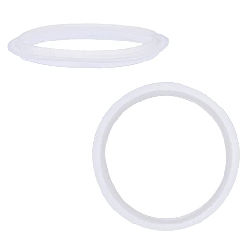 DBOO Pop-Up-Waschbecken-Ablaufdichtung, 38 mm, O-Ringe, Waschbecken, Klick-Stecker, transparenter Gummi, Pop-Up-Ersatzdichtung, Lippendichtung, Badstopfen, Dichtungsring von DBOO