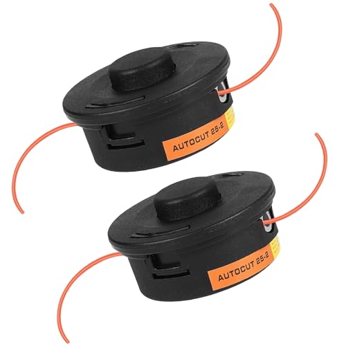 DBREAKS 2 Stück Mähkopf für Autocut 25-2 Freischneider Fadenkopf M10x1.0 Fadenkopf für Motorsense Kompatibel mit Stihl FS44 FS55 FS56 FS74 FS80 FS85 FS90 FS120 FS240 FS250 FS260 von DBREAKS