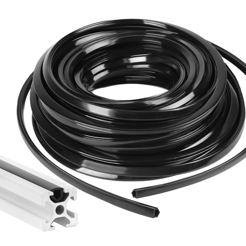 DBREAKS Aluminiumprofil-Schlitzabdeckung Flachdichtleiste, 6mm*12M Weich-PVC-Schutzdichtstreifen, Kantenstreifen für Aluprofil Staubschutz Weiche, Abdeckungs Dichtungsstreifen für 3D-Drucker DBREAKS Aluminiumprofil-Schlitzabdeckung Flachdichtleiste, 6mm*12M Weich-PVC-Schutzdichtstreifen, Kantenstreifen für Aluprofil Staubschutz Weiche, Abdeckungs Dichtungsstreifen für 3D-Drucker von DBREAKS