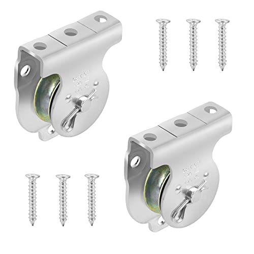 DBREAKS Umlenkrollen (2 Stück) Riemenscheibe Flaschenzug Seilrolle Einzelsatz für Seile Stahlseil von DBREAKS