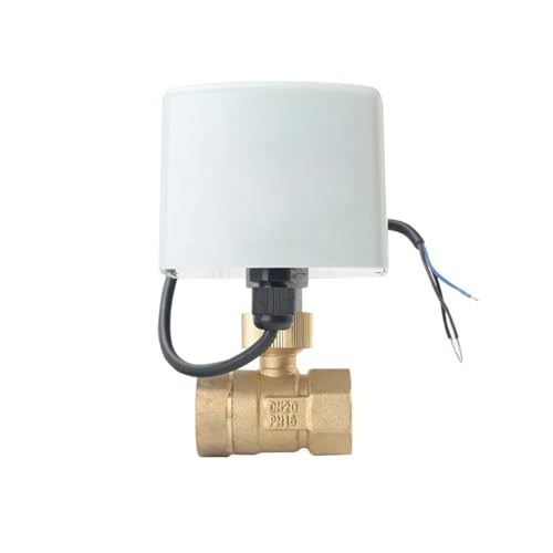 1/2" 3/4" 1" 2" Motorized Ball Valve 3-Wire 2 Control AC24V AC220V DC12V DC24V Brass Electric Ball Valve Big Torque Metal Motor(0.75 Inch) von DBTGCFPW