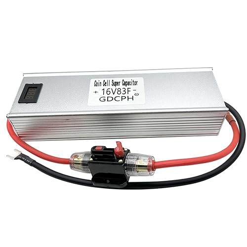 DBTGCFPW 16V83F Superkondensator Kfz-Gleichrichtermodul 2,7V500F Superkondensator mit Voltmeter-Selbstwiederherstellungssicherung von DBTGCFPW