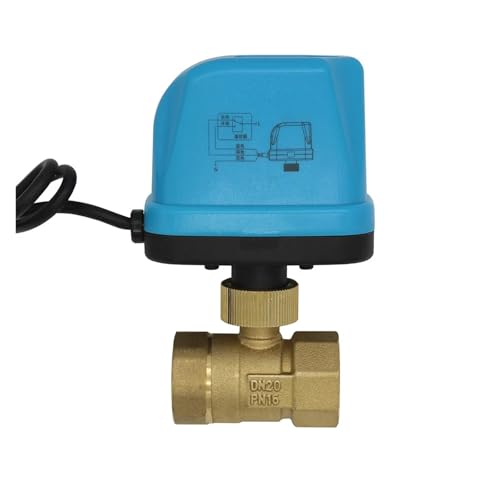 Motorized Ball Valve Three Wire one Way Control Normally Closed Electrical Valve 220v DN15-DN50(DN32) von DBTGCFPW