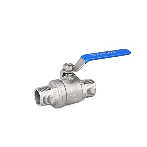 Withstand high Pressure and Temperature Extremes 2pc Double Outer Thread Ball Valve Stainless Steel 304(Npt,0.75 Inch) von DBTGCFPW