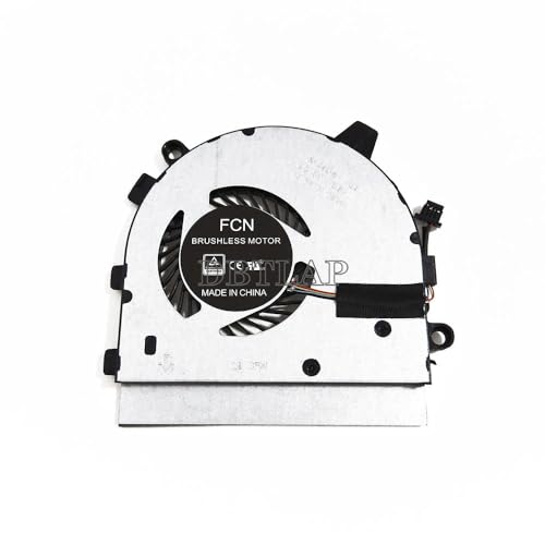 DBTLAP CPU Kühlung Lüfter Kompatible für DELL Inspiron 13 7390 2-in-1 P113G DFS5K12214161F FLBW 01XVDH 1XVDH ND55C13-18J23 4pin von DBTLAP