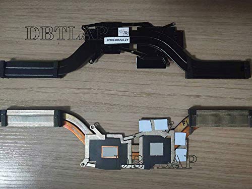 DBTLAP CPU Kühlung Radiator Laptop Kühlkörper kompatibel für Dell UltraBook XPS15 9550 5510 0HYY21 CN-0HYY21 AT1BG0010C0 von DBTLAP