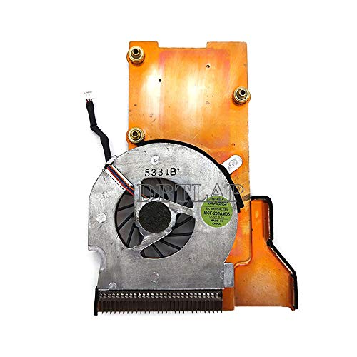DBTLAP CPU Lüfter für Lenovo für IBM Thinkpad T40 T41 T42 with Heatsink 26R7859 26R7860 91P9759 918393 von DBTLAP