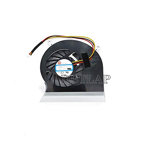 DBTLAP CPU Lüfter kompatibel für MSI GE60 MS-16GF 16GH MS-16GAC 16GD 2pe 2pc 448 2PF 2PE PAAD06015SL A166 2OE-218XCN 2PL-269XC CPU Lüfter von DBTLAP