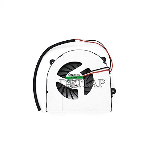 DBTLAP Kühlung Lüfter Kompatibel für Clevo W150 W350ETQ K590S K660E W370 W370ETQ W370SKQ AB7905HX-DE3 6-23-AW15E-010 6-23-AW15E-011 Notebook von DBTLAP