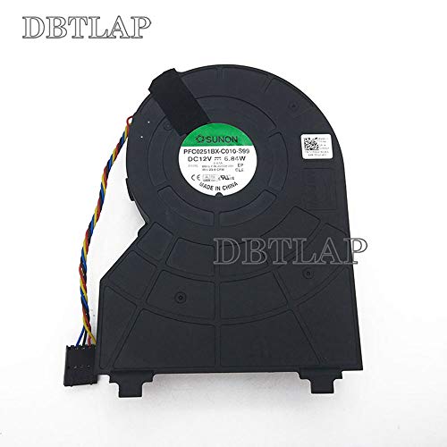 DBTLAP Laptop CPU Lüfter für Dell OptiPlex 9010 SFF CPU Kühlung Lüfter J50GH 637NC von DBTLAP