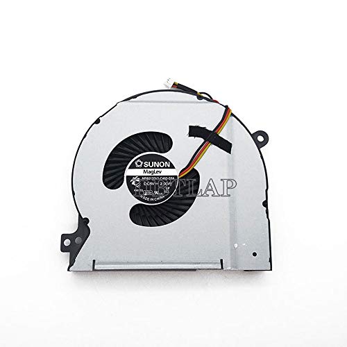 DBTLAP Laptop CPU Lüfter für Dell XPS 15 L502X L501X P11F P11F003 Laptop CPU Kühlung Lüfter Kühler DFS601305FQ0T F98S DP/N 0W3M3P von DBTLAP
