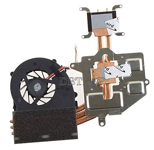 DBTLAP Laptop CPU Lüfter für Sony Vaio VPCF VPCF1 VPC-F1 VPC-F11 VPC-F12 VPC-F13 VPC-F11Z1E VPC-F11FGX VPC-F111FX + Heatsink von DBTLAP