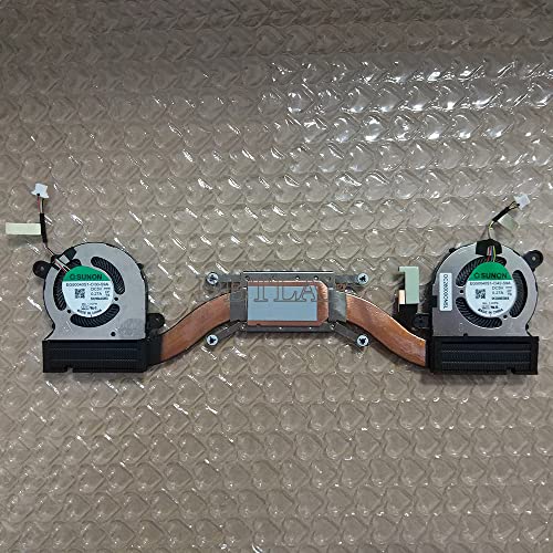 DBTLAP Laptop Kühlung Kühlkörper Lüfter für Dell XPS 13 9300 EG50040S1-CI30-S9A EG50040S1-CI42-S9A DC28000ONSL AT2SZ004SSL 0G4WF7 G4WF7 0WX28K 5V 0.27A Lüfter von DBTLAP