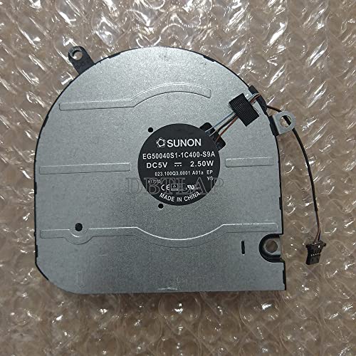 DBTLAP Laptop Kühlung Lüfter für SUNON EG50040S1-1C400-S9A 023.100Q3.0001 für HP ENVY X360 15-ES 5V 2.5W TPN-W149 TPN-W150 Lüfter von DBTLAP