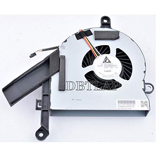 DBTLAP Lüfter Kompatibel für Delta BSC0905HD-01-DGY BSC0905HD -01-DGY 5V 0.80A 9CM Laptop Lüfter von DBTLAP