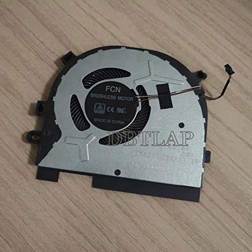 DBTLAP Lüfter Kompatibel für FCN FLAD DC5V 0.5A DFS2001059P0T FCC2 DC28000N1F0 Notizbuch 4-Draht Gebläse Lüfter von DBTLAP