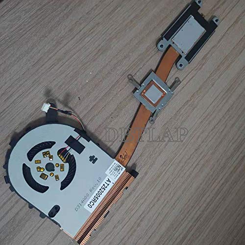 DBTLAP Lüfter kompatibel für Dell Inspiron 7000 7472 7572 CPU Lüfter und Kühlkörper 07VTH9 AT252005RC0 von DBTLAP