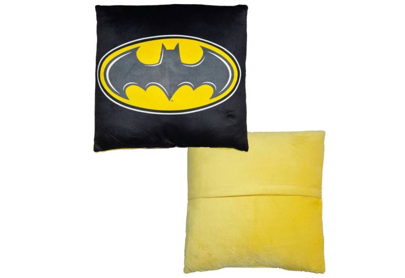 DC Comics Dekokissen DC Comics Batman Velours Kissen Dekokissen Cushion 35x35 cm von DC Comics