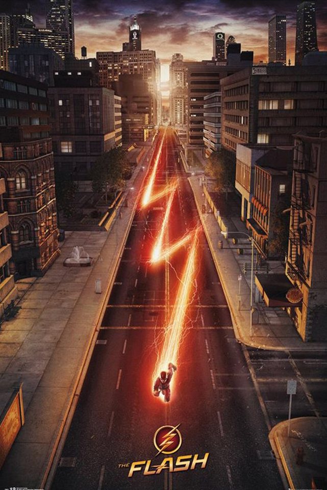 DC Comics Poster The Flash Poster Hauptplakat 61 x 91,5 cm von DC Comics