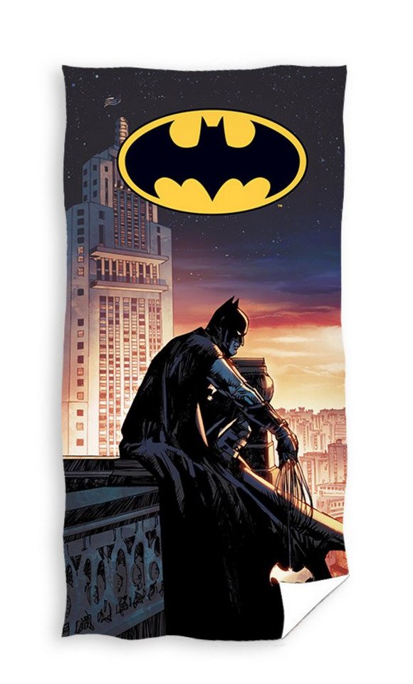 DC Comics Strandtuch Batman Badetuch Handtuch Strandtuch 70 x 140 cm, bedruckt von DC Comics