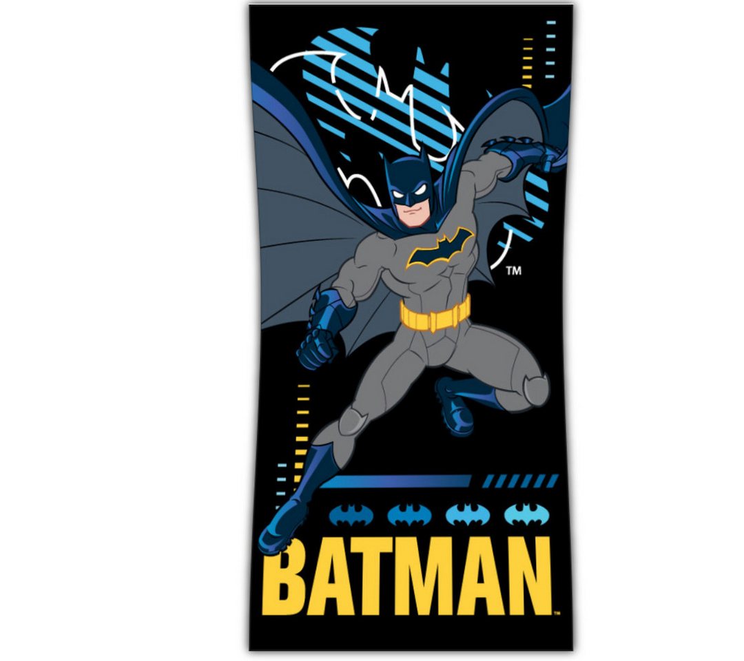 DC Comics Strandtuch DC Comics Batman Mikrofaser Badetuch Duschtuch XL 70x140 von DC Comics