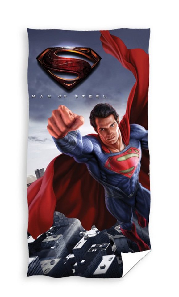 DC Comics Strandtuch Superman Badetuch Handtuch Strandtuch 70 x 140 cm, bedruckt von DC Comics