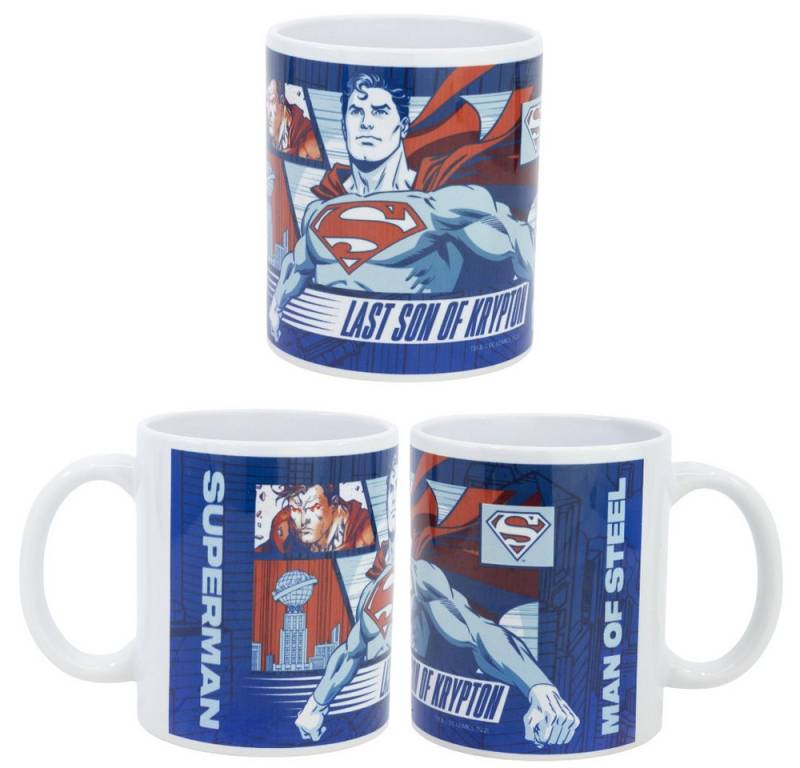 DC Comics Tasse DC Comics Superman Keramik Kaffeetasse Teetasse 325 ml, Keramik von DC Comics