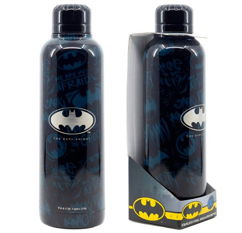 DC Comics Thermoflasche DC Comics Batman Edelstahl Thermo Trinkflasche Flasche 515 ml von DC Comics