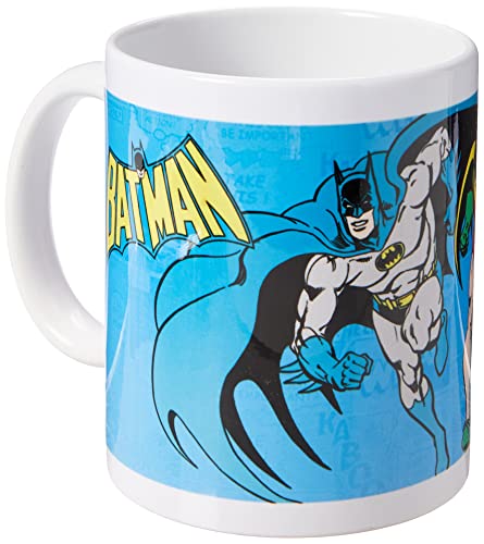 DC Universe Originals Batman & Robin 11oz/315ml Kaffeetassen Mehrfarbig von DC Comics
