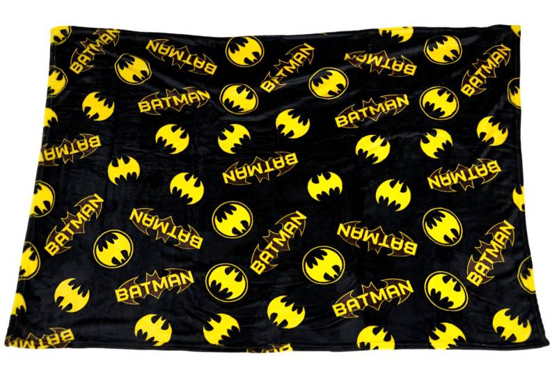 Wohndecke Batman DC Comics Flanell warme Kuscheldecke 110x150 cm, DC Comics Wohndecke Batman DC Comics Flanell warme Kuscheldecke 110x150 cm, DC Comics von DC Comics