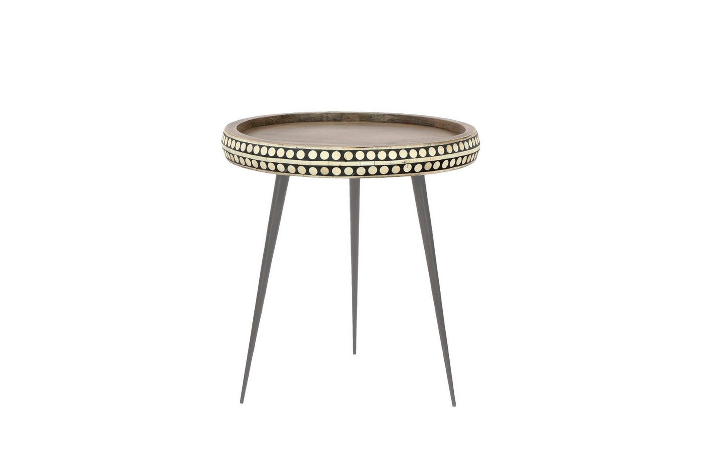 DC Living Beistelltisch aus Massivholz Mango in braun (BxHxT: 35x42x35 cm) von DC Living