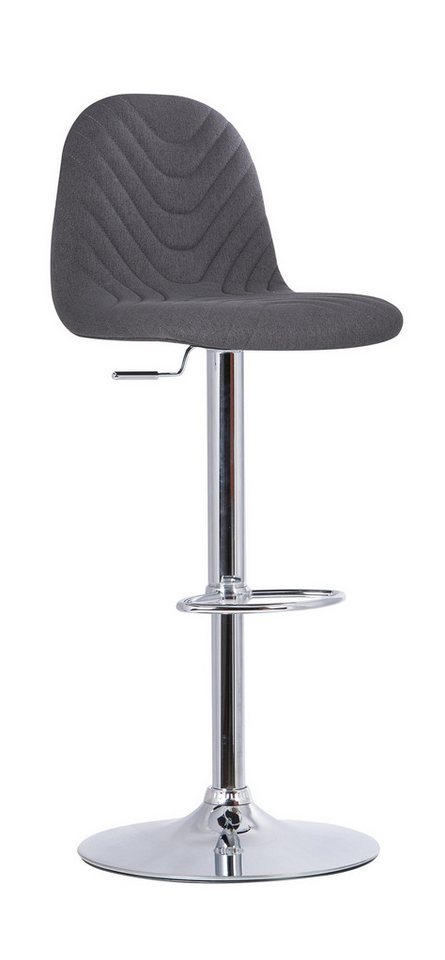 DC Living Bistrostuhl aus Webstoff in grau. Abmessungen (BxT) 41x52,5 cm (2er-Set) von DC Living