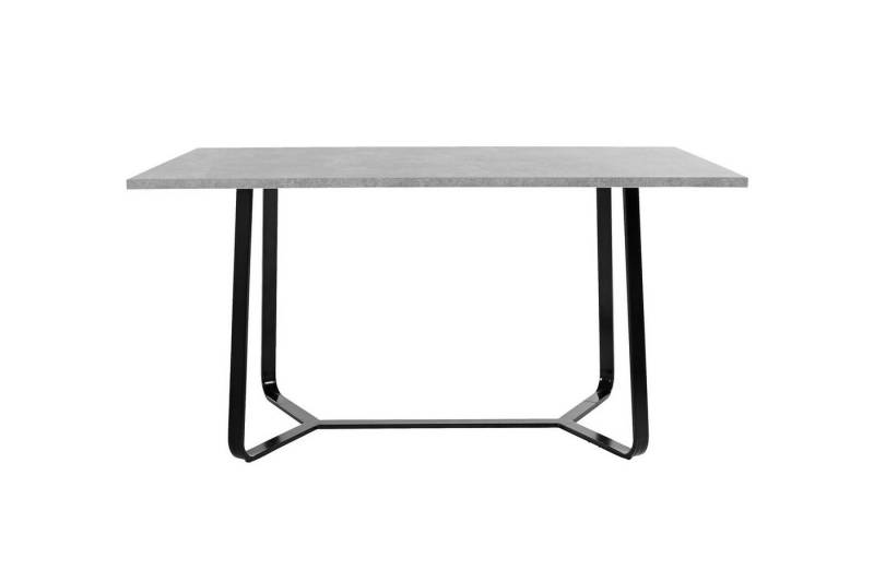 DC Living Esstisch in grau (BxHxT: 140x76x90 cm) von DC Living