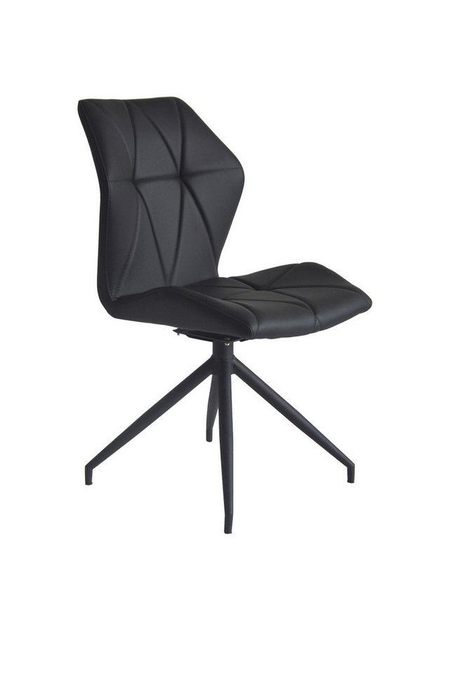 DC Living Stuhl in schwarz. Abmessungen (BxHxT) 52x90,5x62 cm (2er-Set) von DC Living