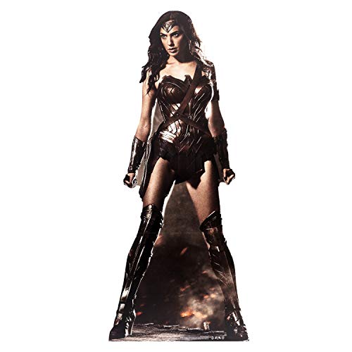 DC Comics Wonder Woman (Gal Gadot) Life Größe Pappe, Multi Farbe von STAR CUTOUTS