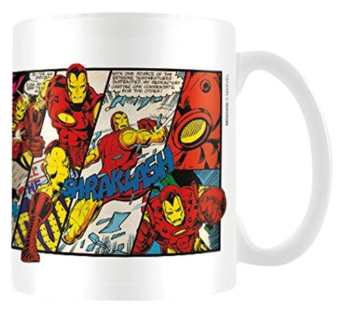Marvel Comics Kaffeetassen, Keramik, Mehrfarbig, 8x11.5x9.5 cm von Marvel