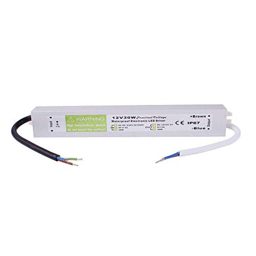 IP 67 DC 12V 30W Wasserdicht IP 67 LED Netzteil Trafo für den Außenbereich von DC VOLTAGE