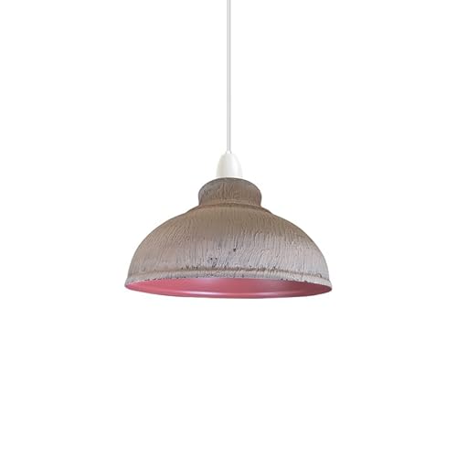 Moderne Retro-Lampenschirme aus Metall, Deckenlampenschirme, Vintage-Industrie-Lampenschirm, 29 cm. (Ton) von DC VOLTAGE