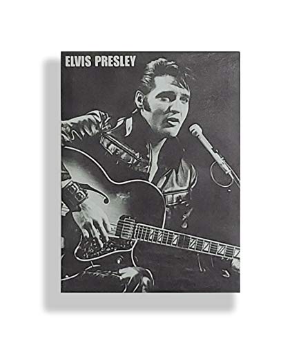 Wandbilder 40X30 cm Wanddeko | Deko Schlafzimmer Wohnzimmer Küche Bilder | Canvas Wandbild Bilder mit Rahme | Kunstdruck Leinwand Geschenke Modern Bild (Elvis Presley) von DC21