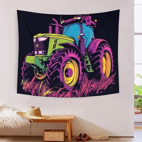DCABEIOOE Zugmaschine Wandbehang Bettwäsche Picknickplatte Wanddekor 150cmx200cm von DCABEIOOE