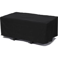 Housse - Schutzhülle für 8-Sitzer-Gartentisch aus schwarzem Polyester Dcb Garden Noir von DCB GARDEN