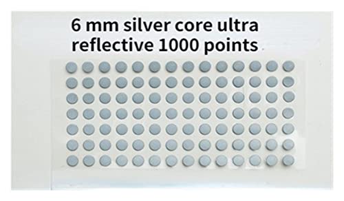 1000 Punkte Handheld-Laser 3D-Scanner 3D-Magnetkennzeichnungspunkt, 3D-Scanner-Paste-Punkt-Reflektor-Markierungspunkt, 3D-Scanner Reflektierender Filmmarkierungsstelle(5) von DCDCD