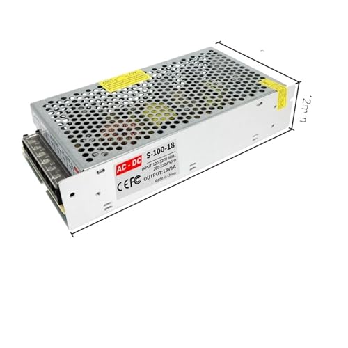 18 V Schaltnetzteil Lichttransformator AC zu DC 18 V 1 A 2 A 3 A 5 A 6 A 10 A 20 A Netzteil-Quellenadapter SMPS(18V 6A 100W) von DCDCD