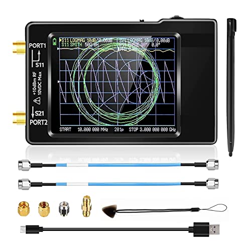 2,8-Zoll-NanoVNA 50 kHz-6,3 GHz Vektor-Netzwerkanalysator Antennenanalysator mit Slot-Unterstützung Datenspeicherung 2,8-Zoll-NanoVNA 50 kHz-6,3 GHz Vektor-Netzwerkanalysator Antennenanalysator mit Slot-Unterstützung Datenspeicherung von DCDCD