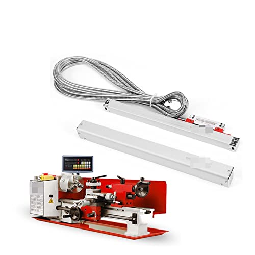 2-Achs-Digitalanzeige-Set KA300 / KA500. Linearskala-Encoder-Auflösung 5um Arbeitslänge 0-1020mm Hohe Präzision for Drehmaschine von DCDCD