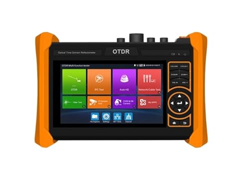 4K CCTV IPC Tester Monitor 5,4 Zoll OTDR Kamera Tester 1310nm/1550nm Mit VFL OPM LS OTDR IPC Tester Fiber Optic Tester(MT-6510 (28 26dB)) von DCDCD